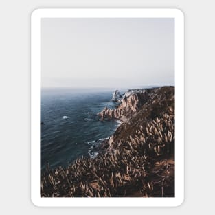 Ocean cliffs in Portugal Sticker